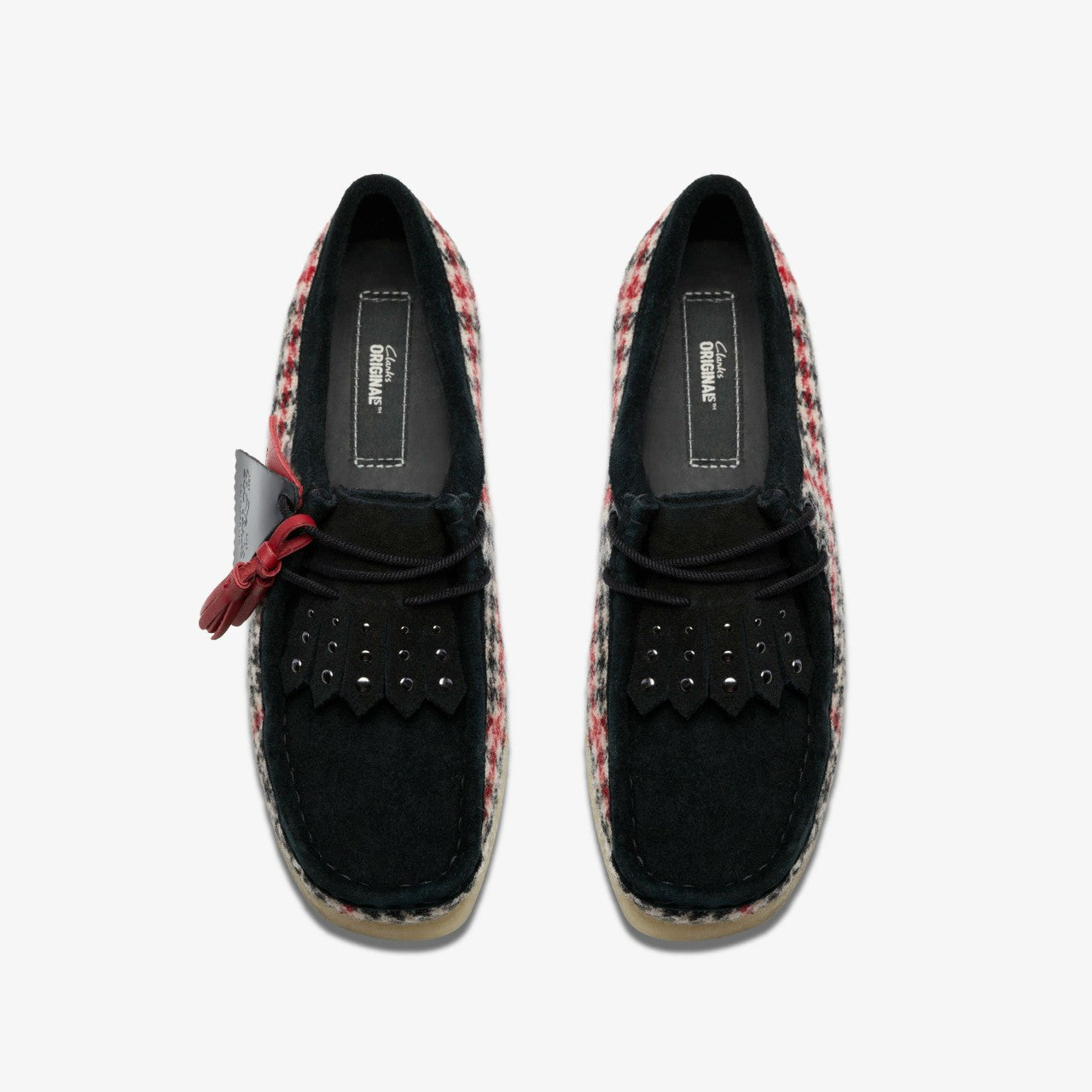 Women Wallabee Black Tweed Combination