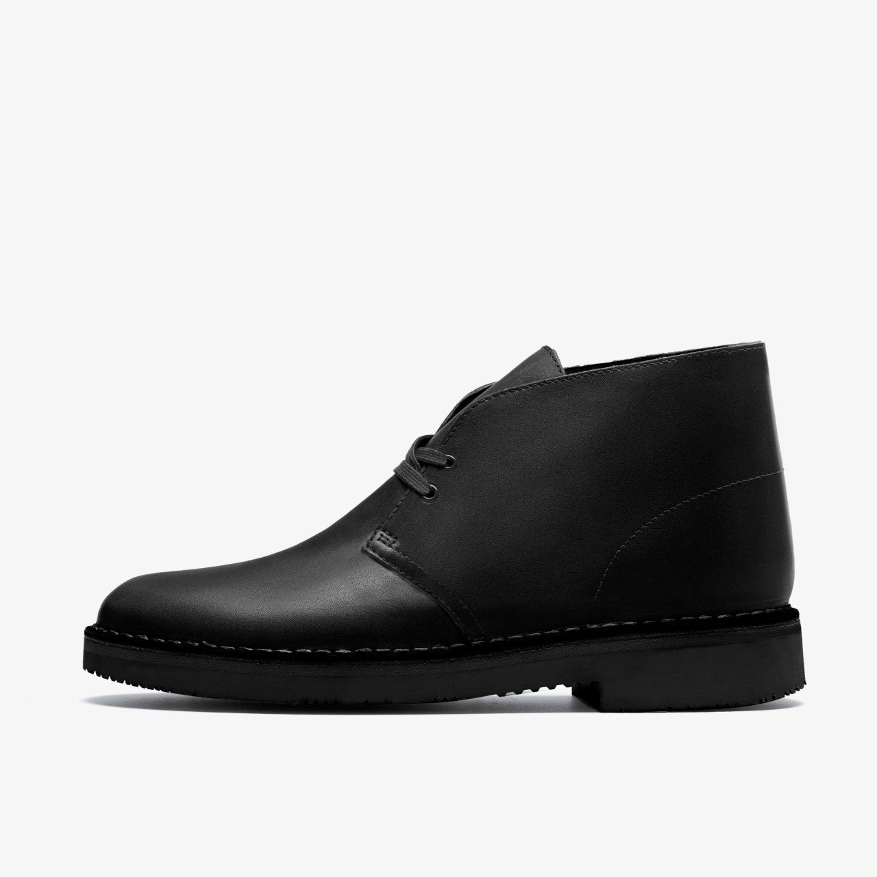 Men Desert Boot GORE-TEX Black Leather