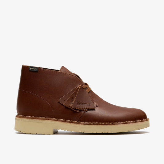 Men Desert Boot GORE-TEX Brown Leather
