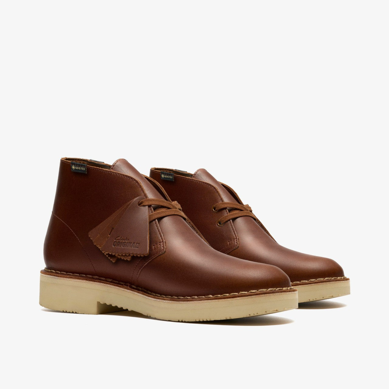 Men Desert Boot GORE-TEX Brown Leather