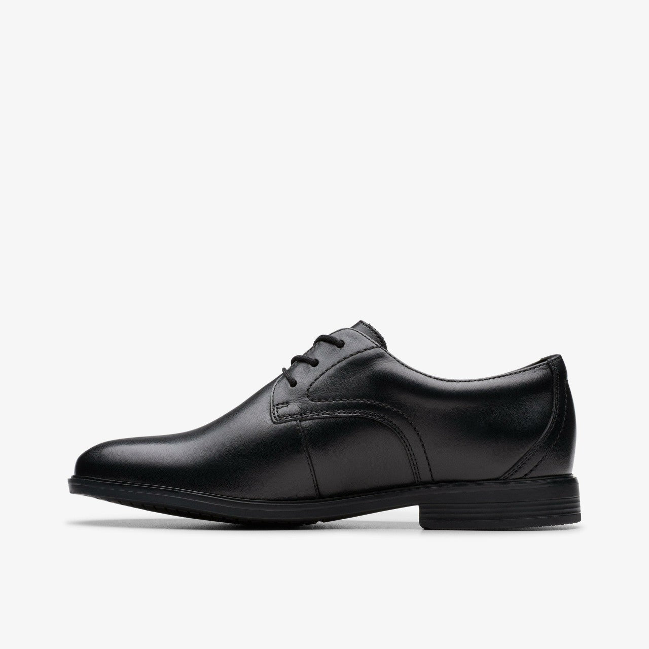 Kids Jonwin Step Youth Black Leather