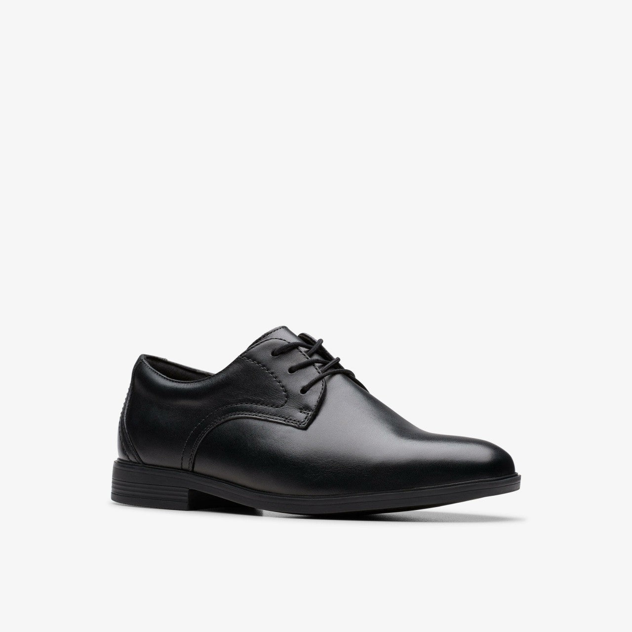 Kids Jonwin Step Youth Black Leather