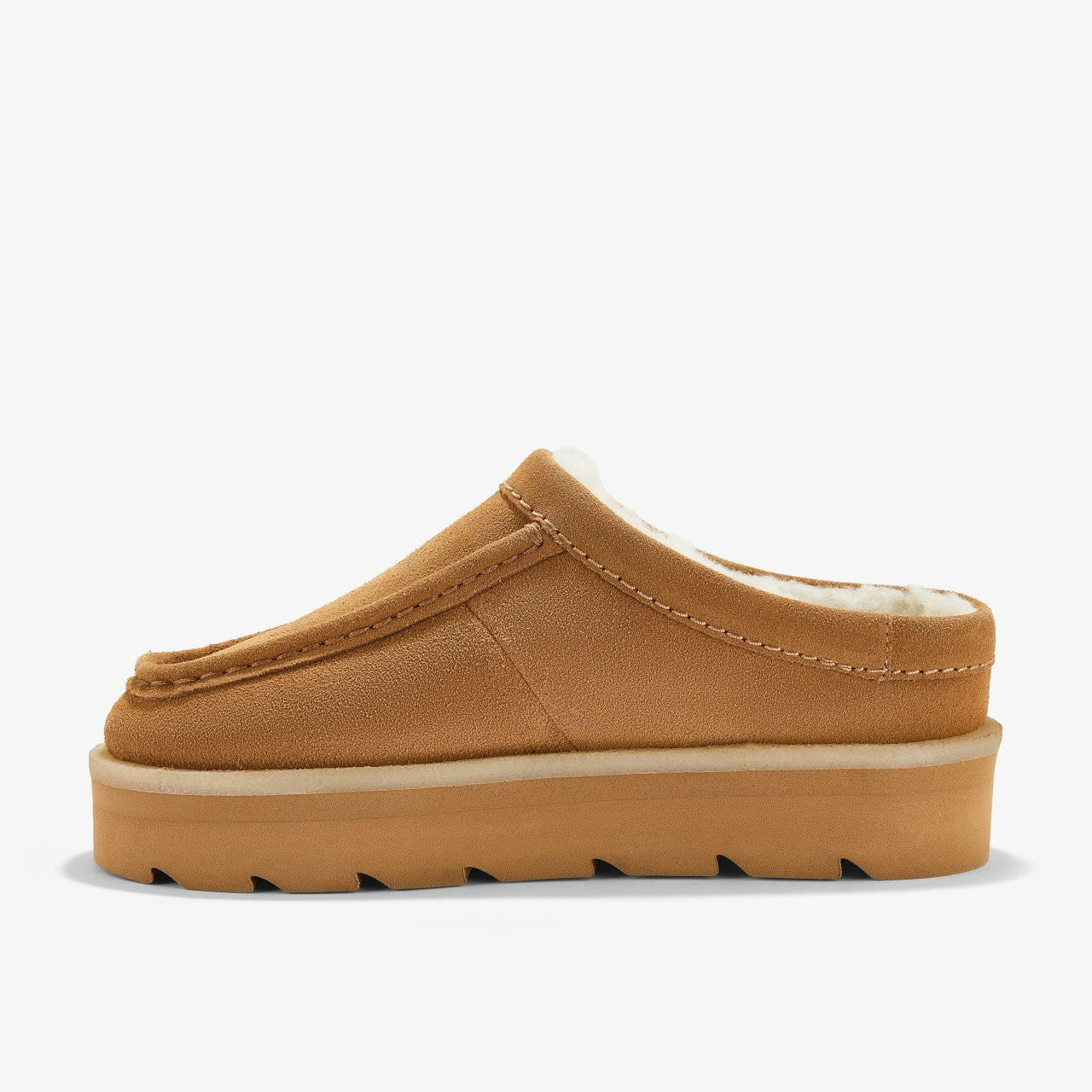 Women Meare Mule Caramel Warmlined