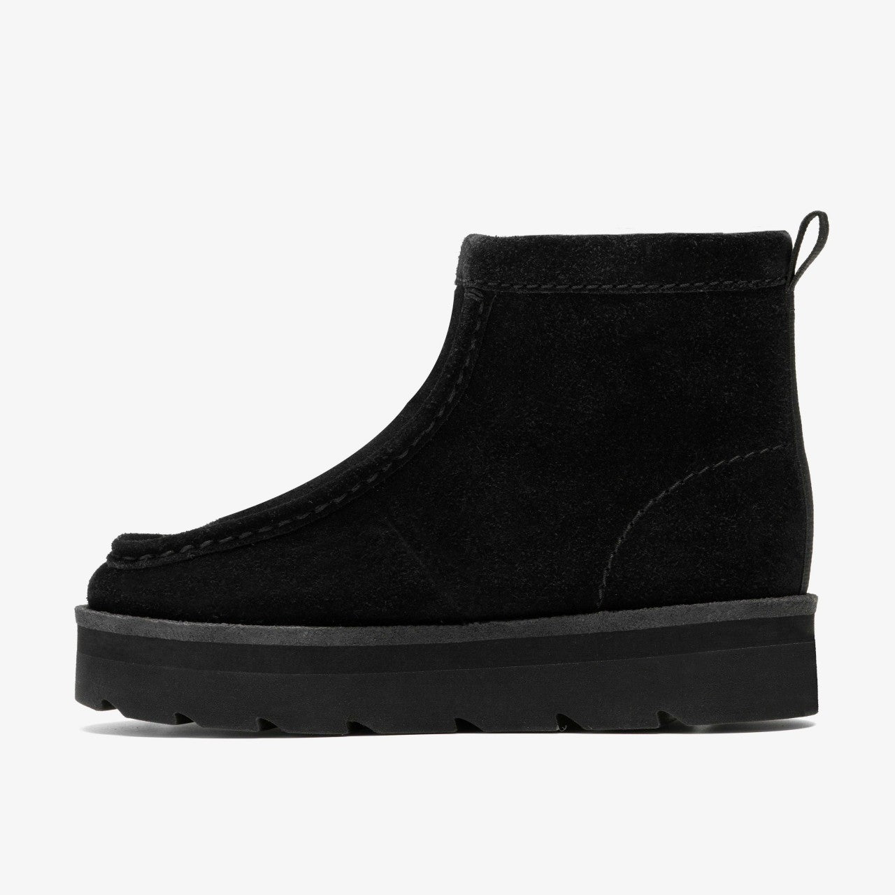 Women Meare Rooey Black Suede Warmlined