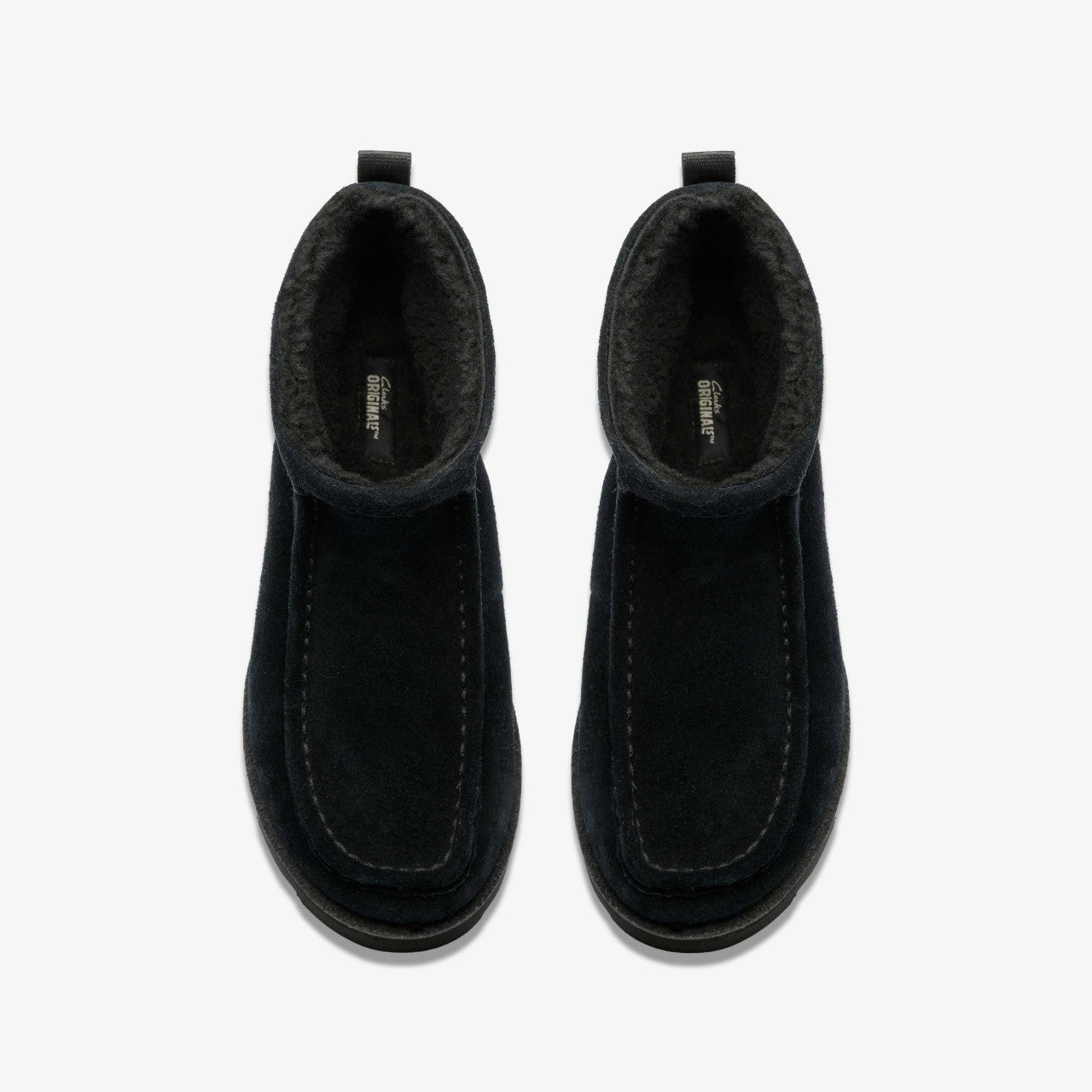 Women Meare Rooey Black Suede Warmlined