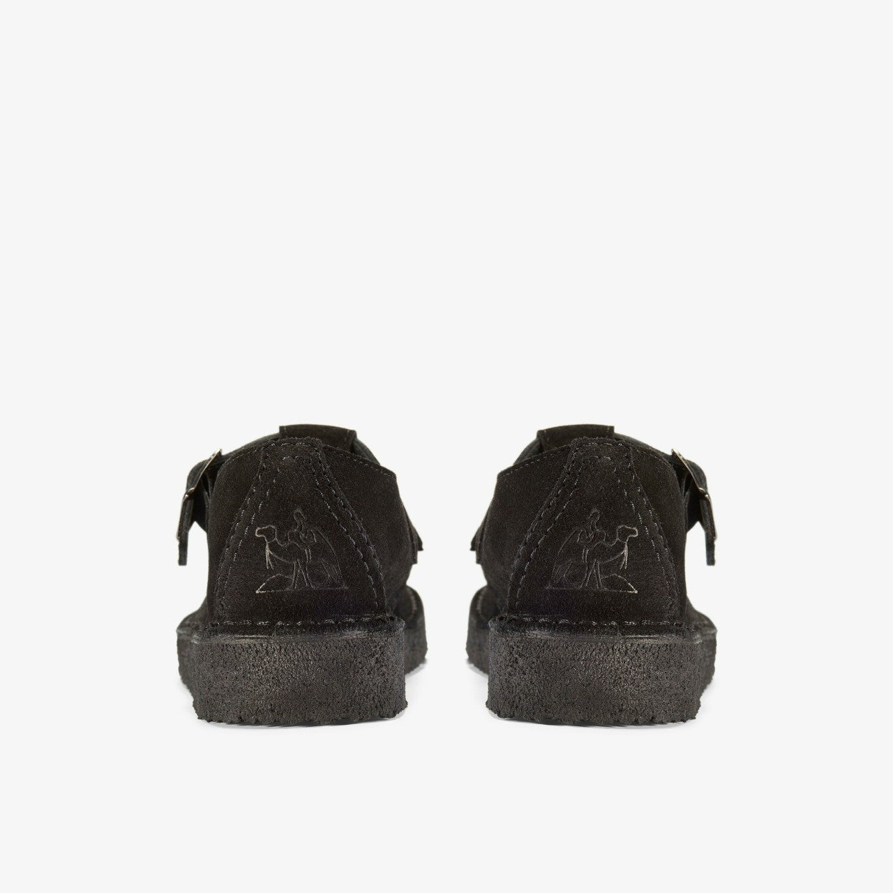 Men Nomad T Bar Black Suede