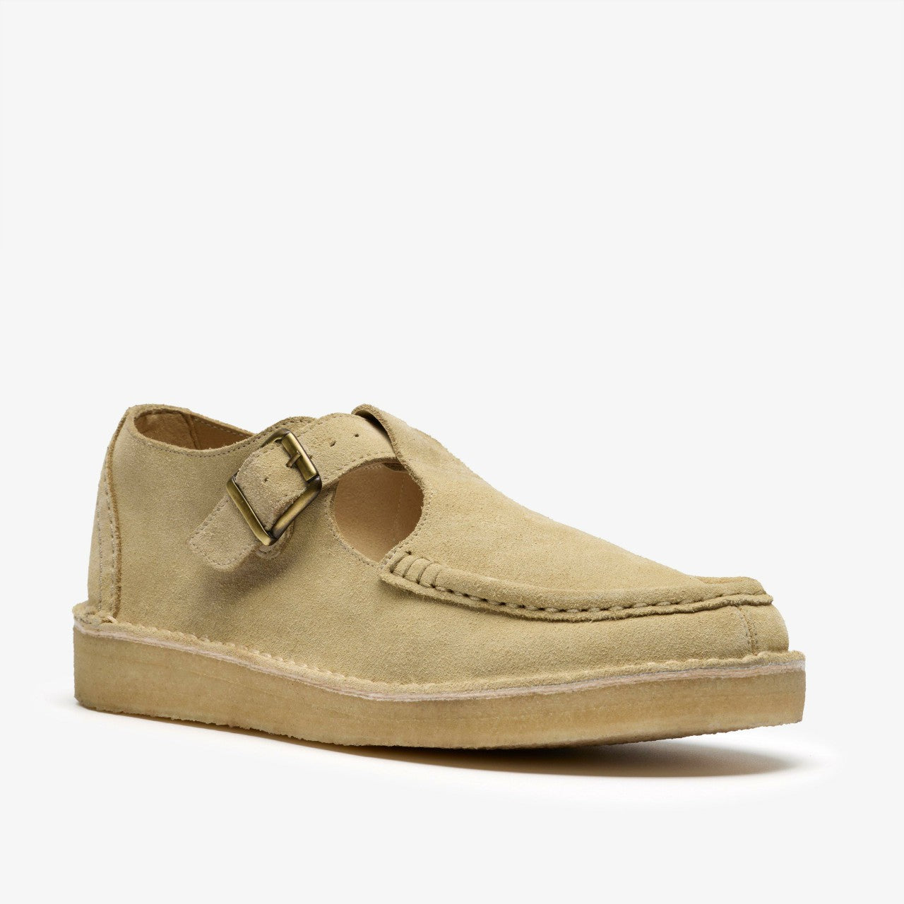 Men Nomad T Bar Maple Suede