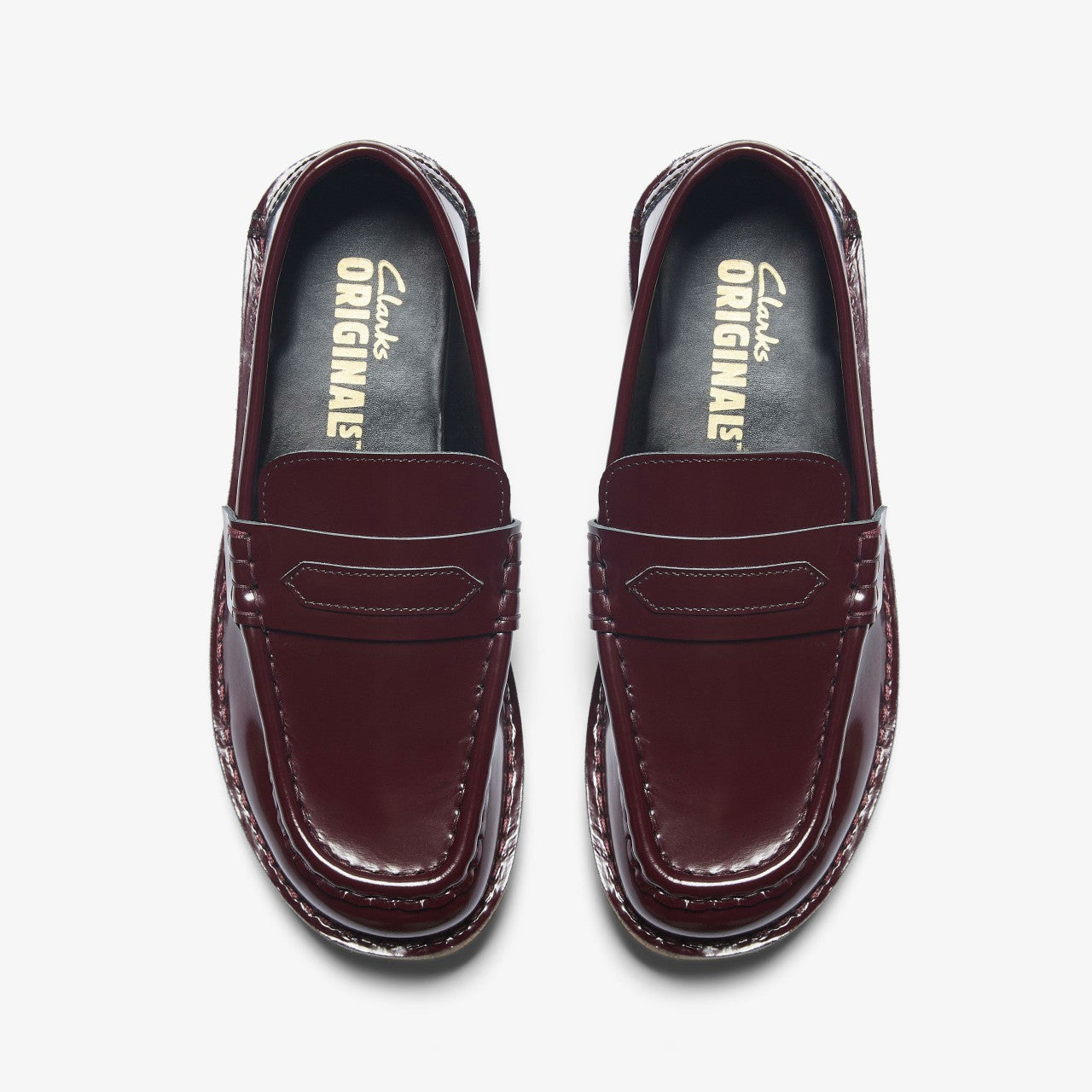 Women Nomad Loafer Wine Patent