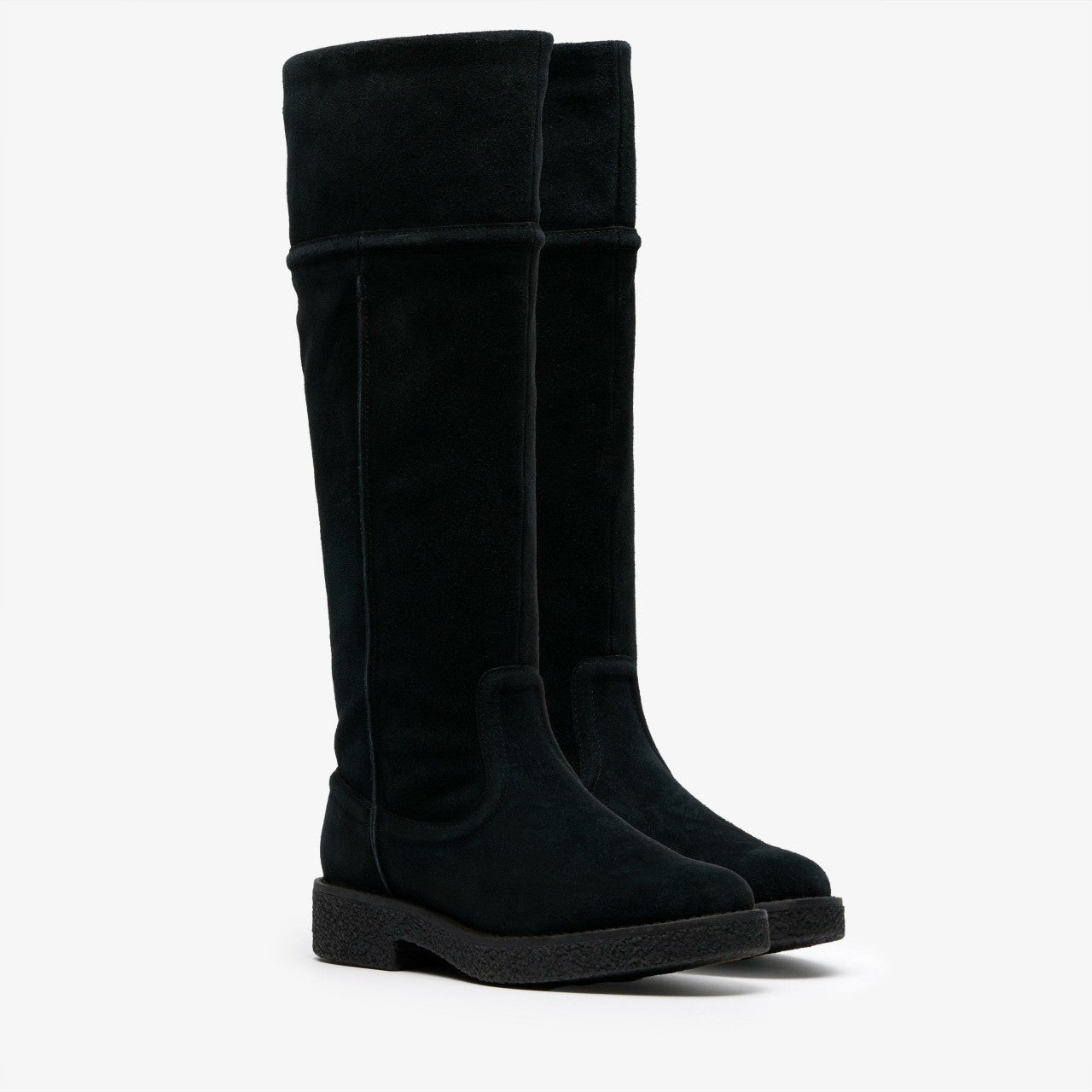 Women Nella Hi Black Suede