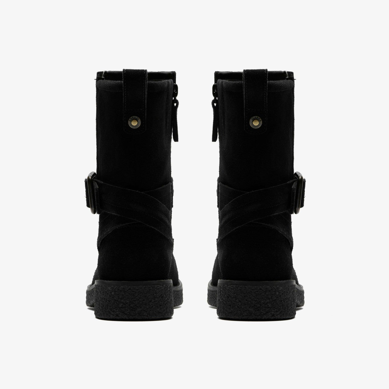 Women Nella Mid Black Suede