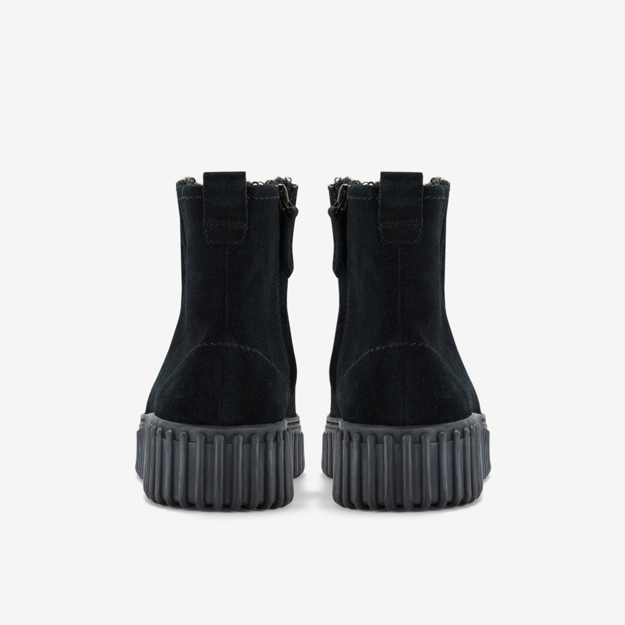Women Torhill Cozy Black Warmlined Suede