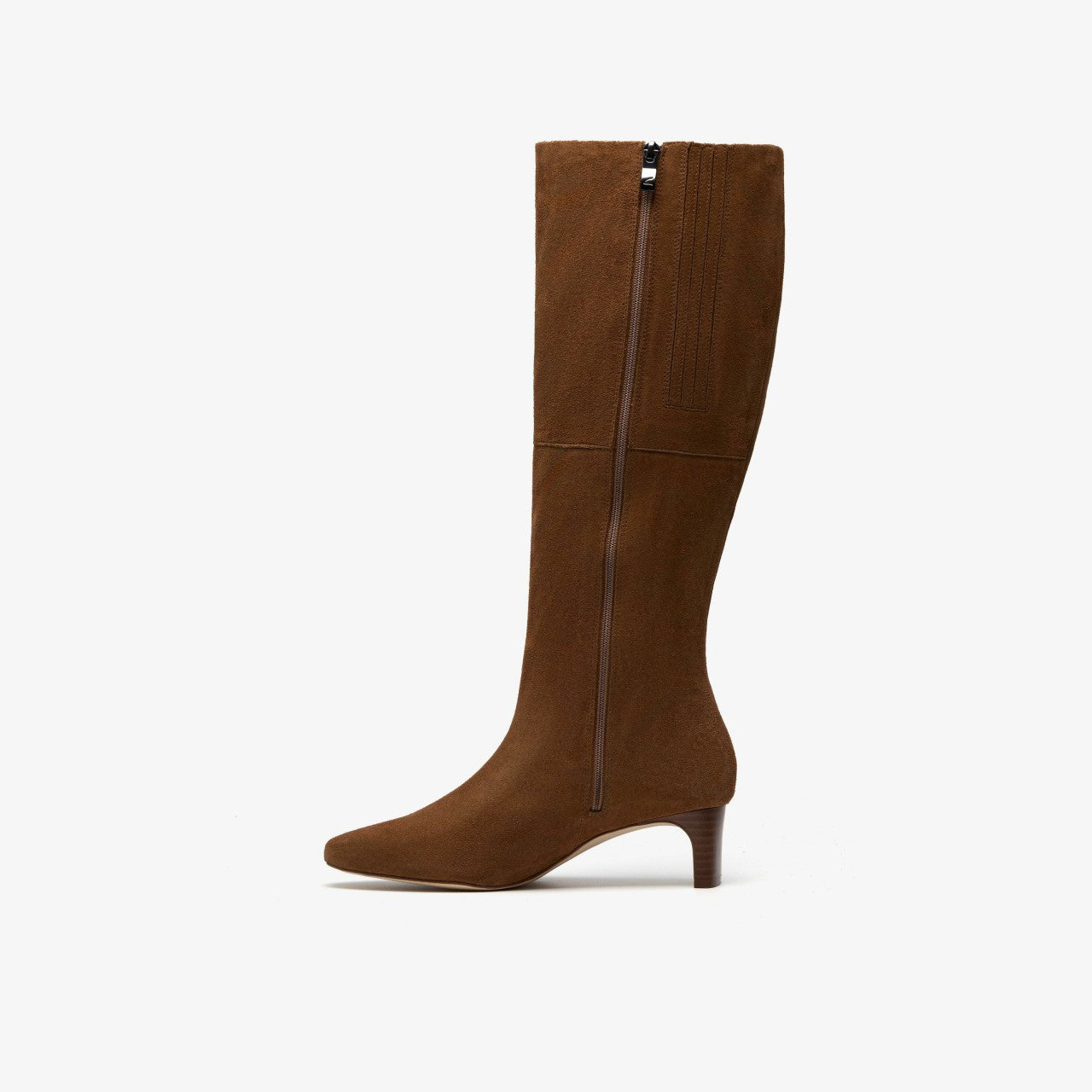 Women Edina Tall Walnut Suede