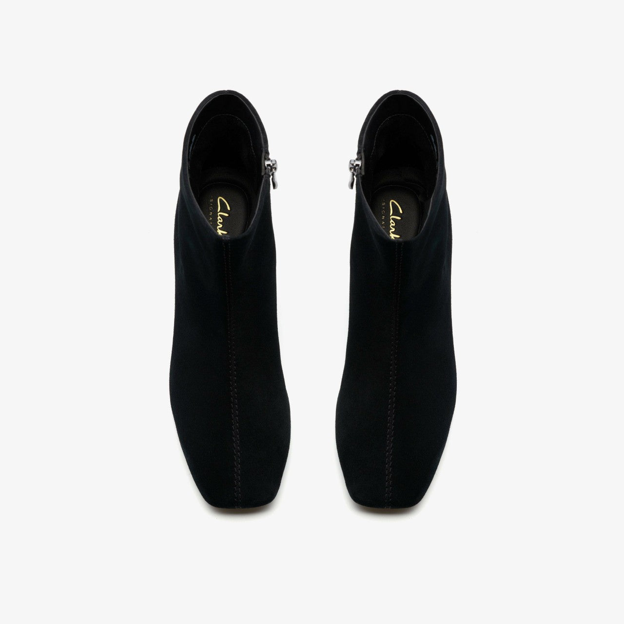 Women Fernie Zip Black Suede