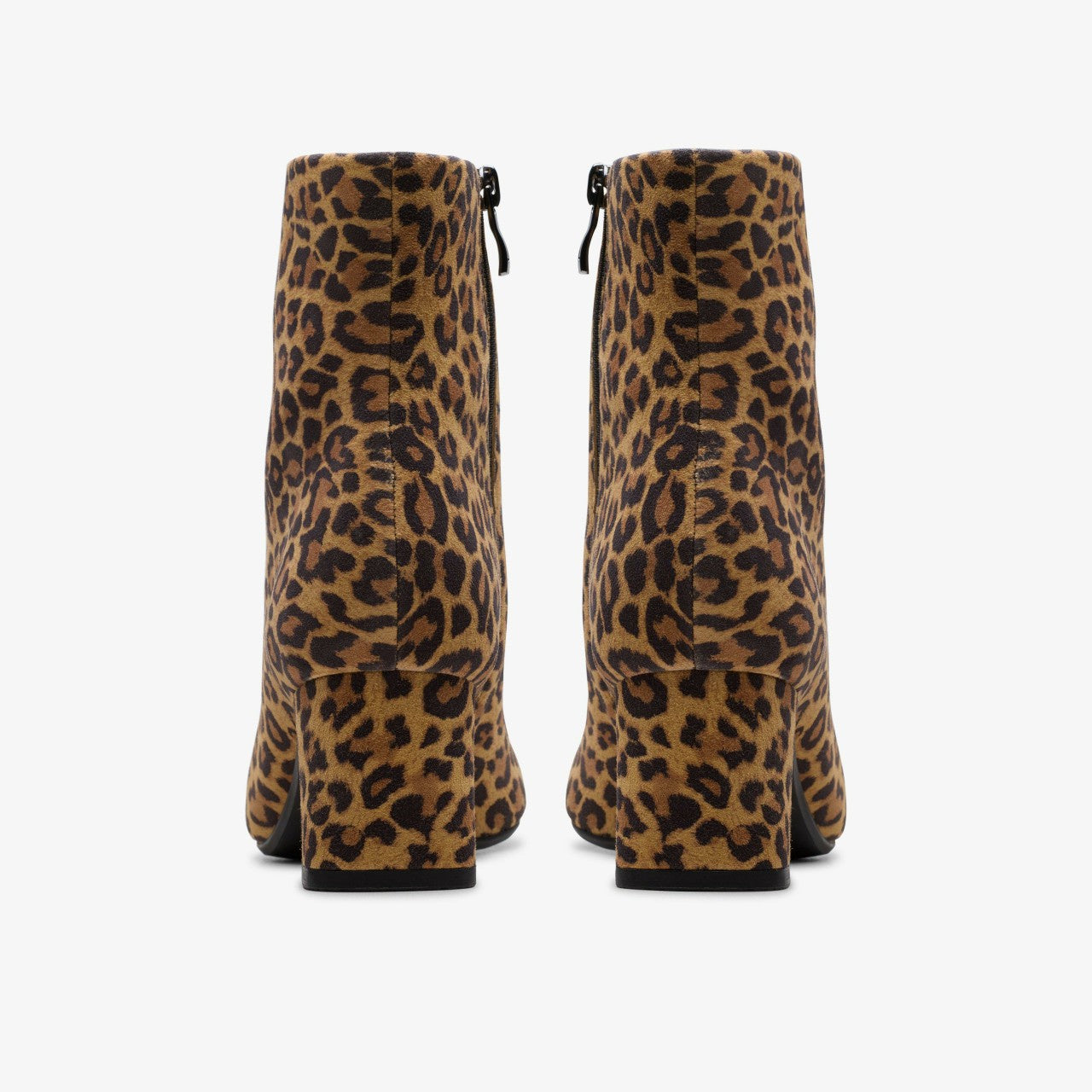 Women Fernie Zip Leopard Suede