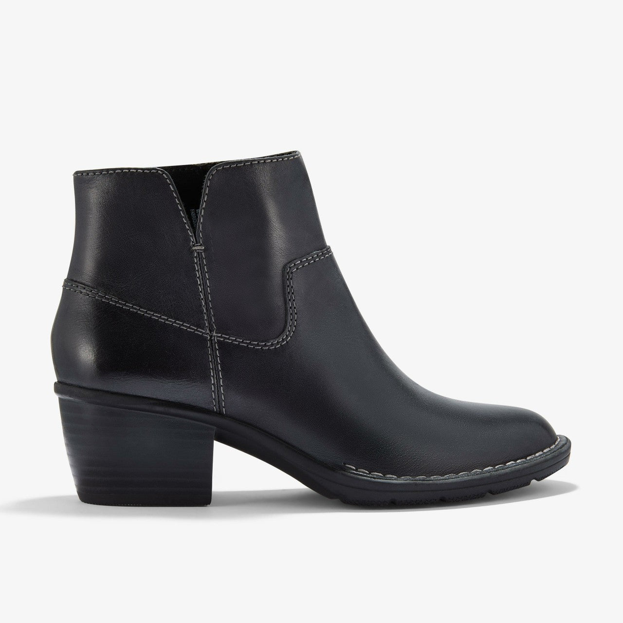 Women Kastela Top Black Leather