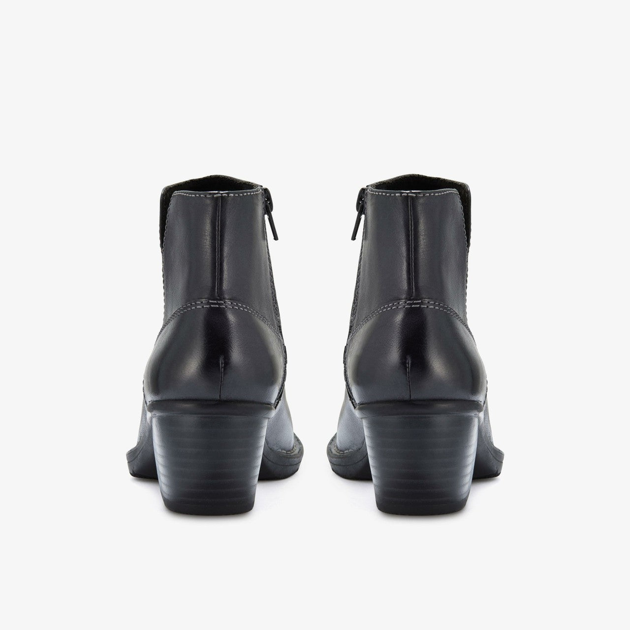 Women Kastela Top Black Leather