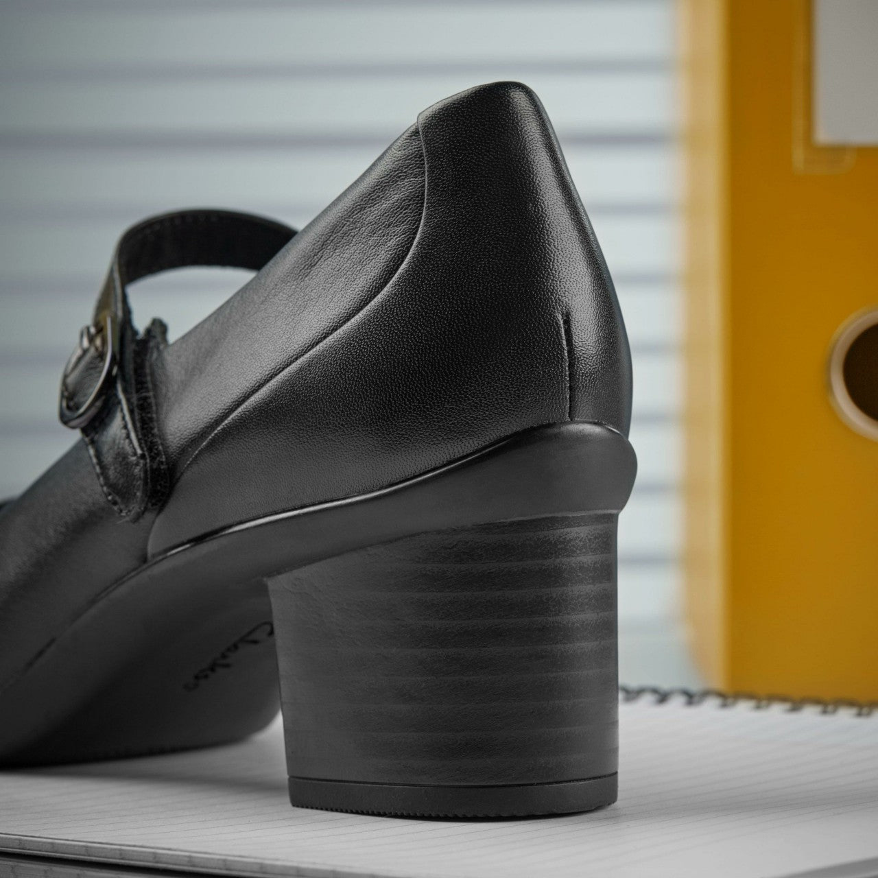 Women Shaya Jane Black Leather