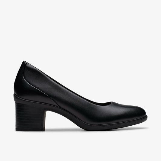 Women Shaya Poppy Black Leather