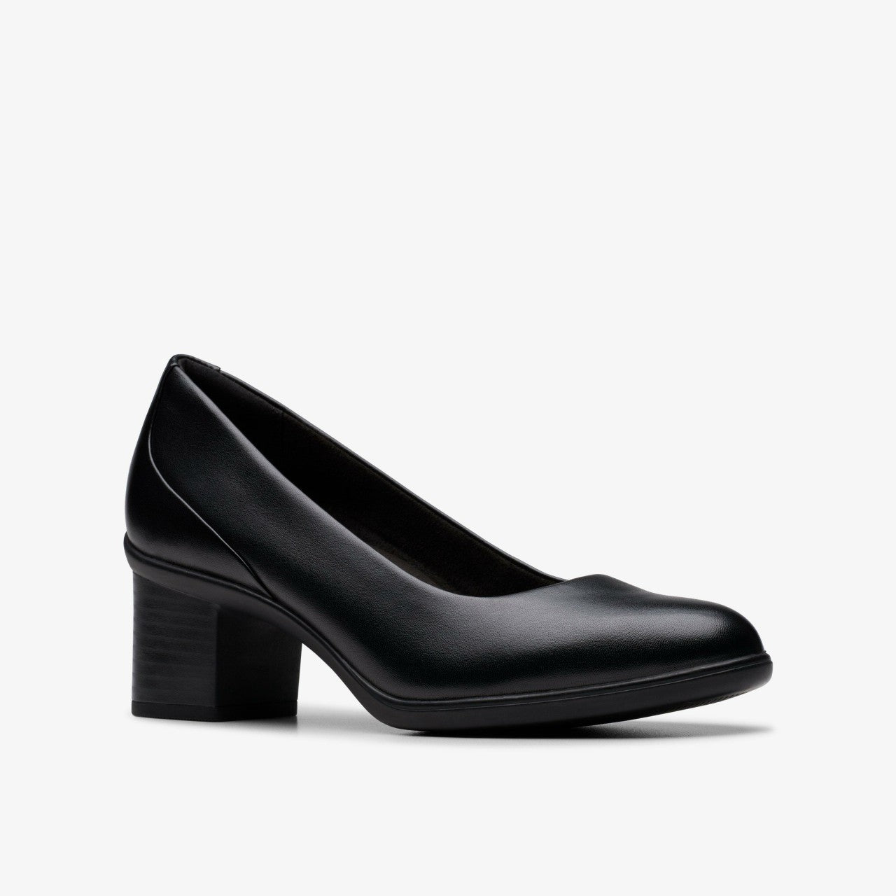 Women Shaya Poppy Black Leather