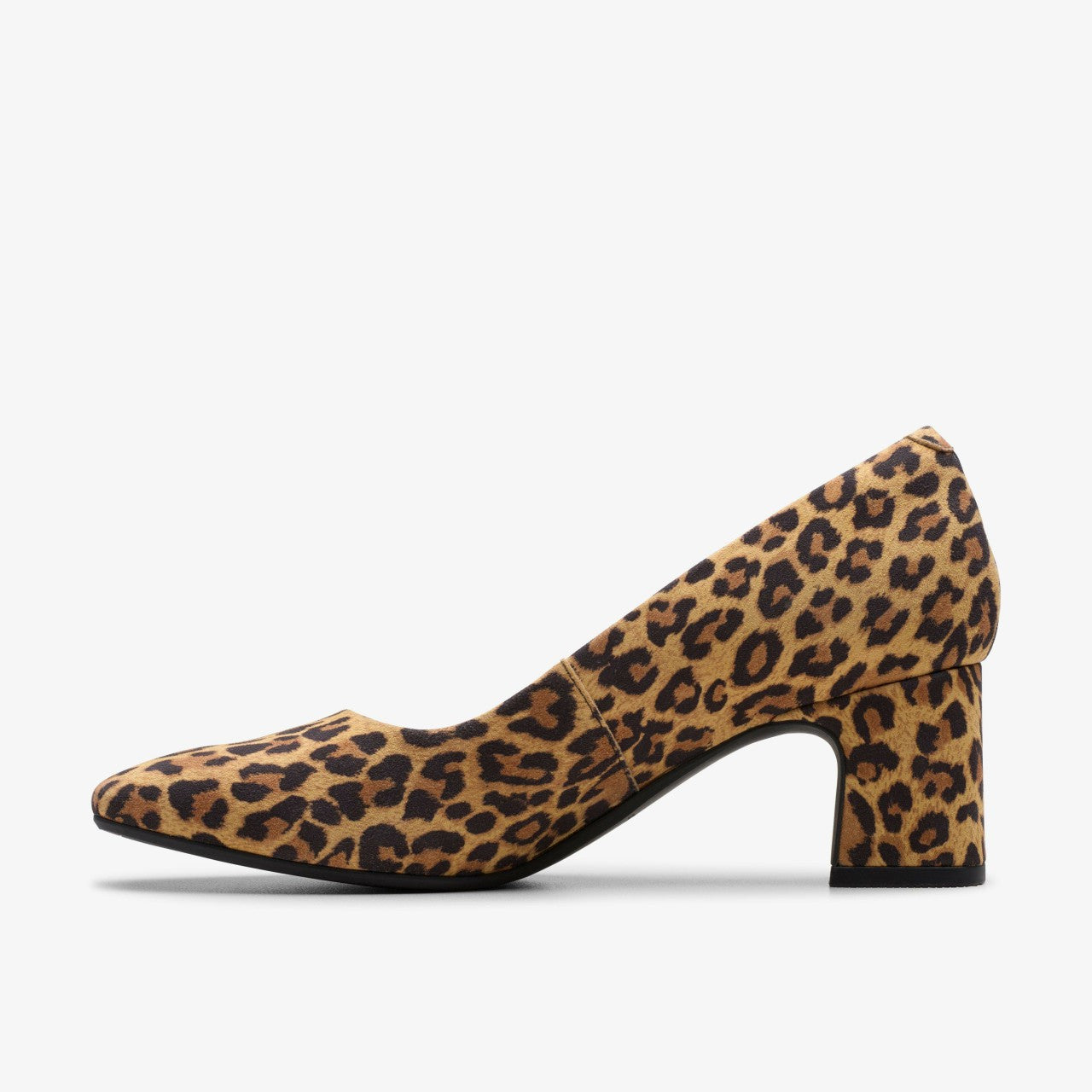 Women Fernie Court Leopard Suede