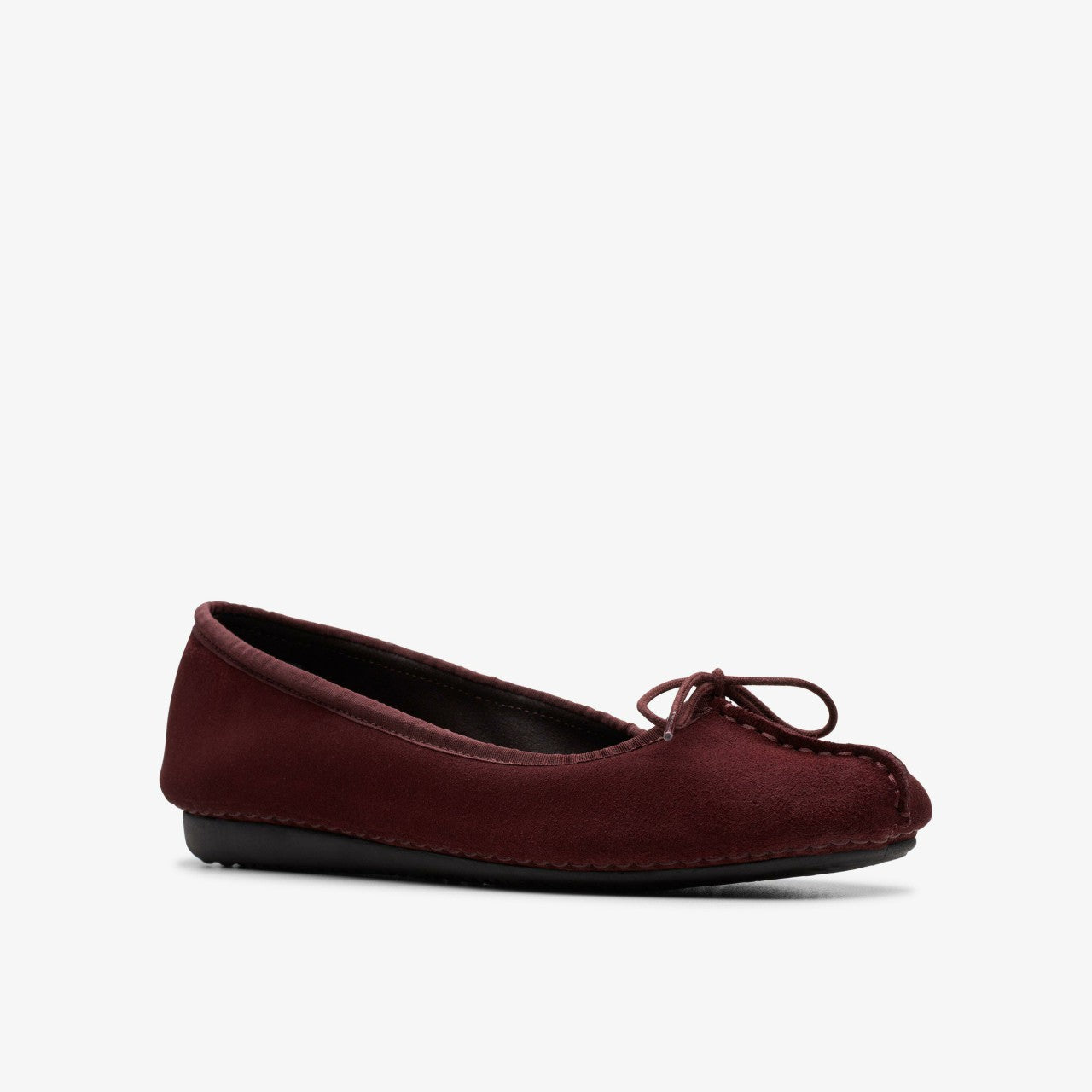 Women Freckle Ice Merlot Suede