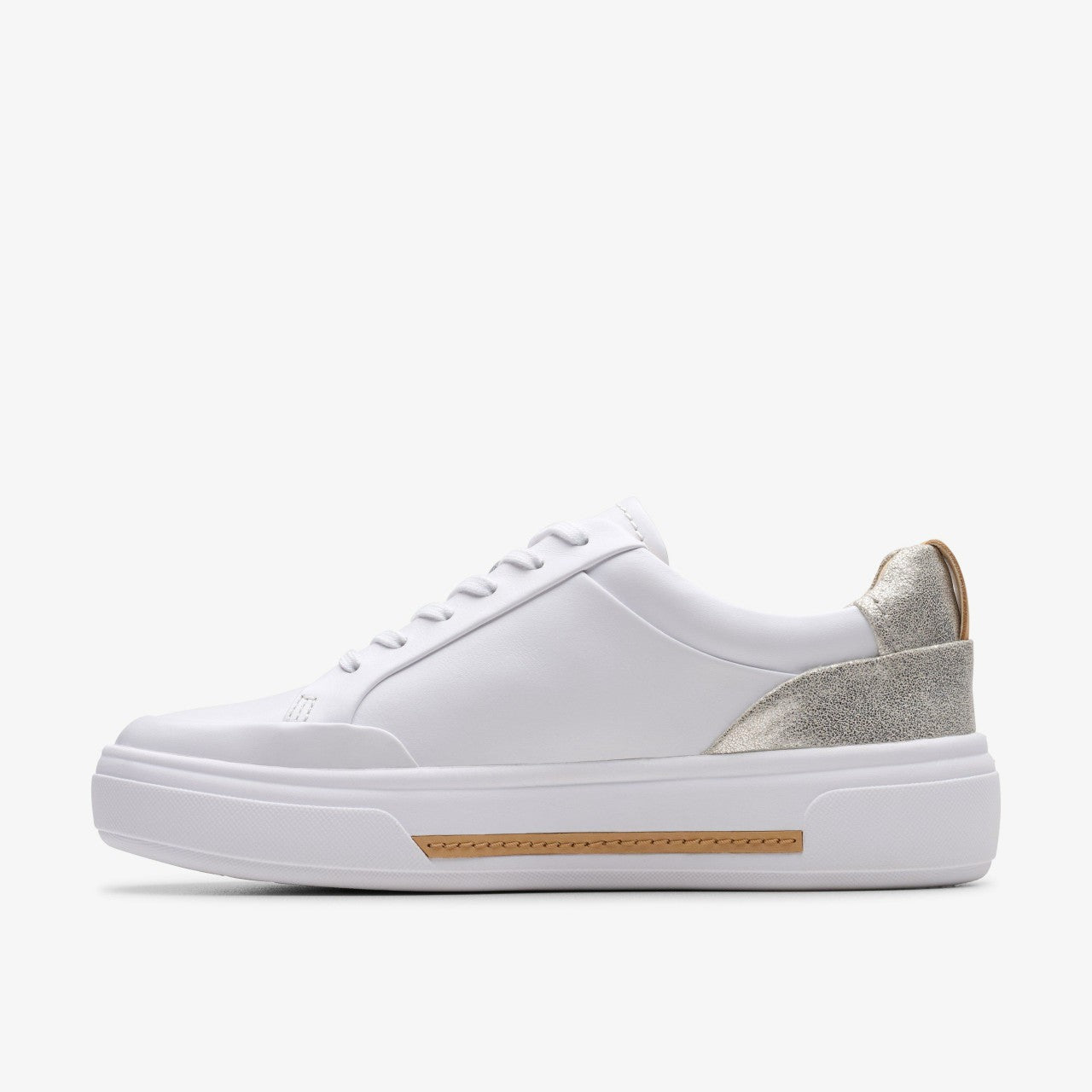 Women Hollyhock Zip Silver Combination Leather