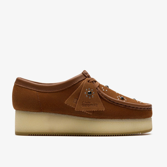 Women Wallacraft Bee Brown/Orange Suede