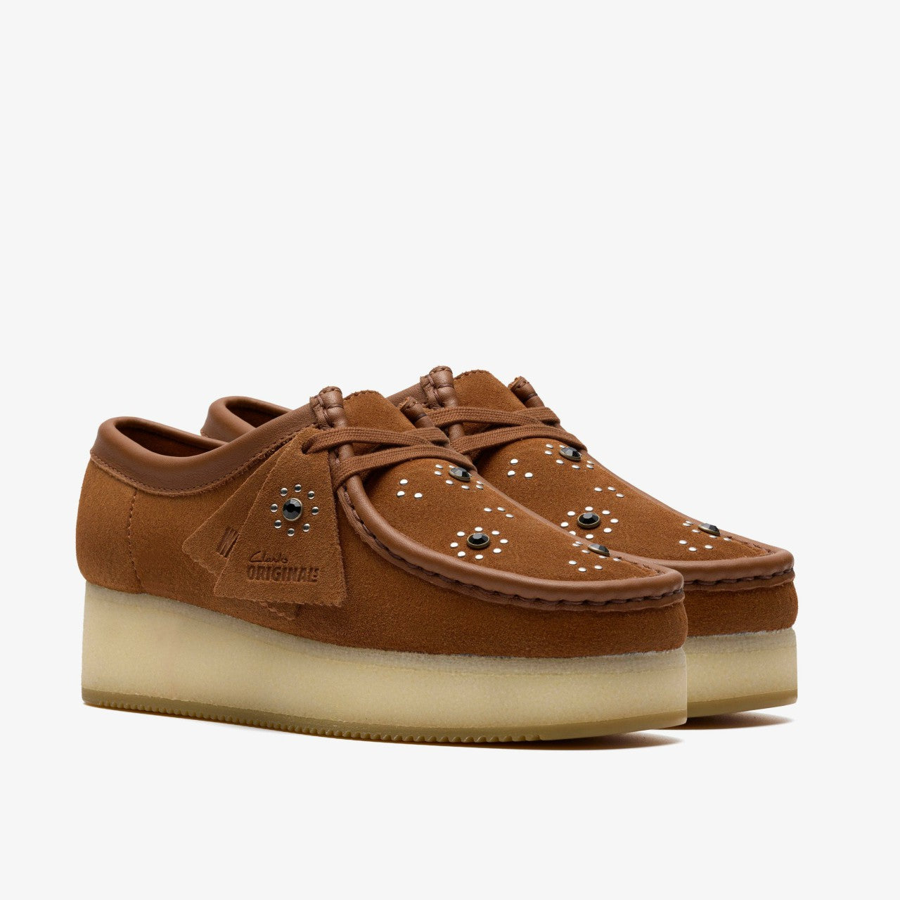 Women Wallacraft Bee Brown/Orange Suede