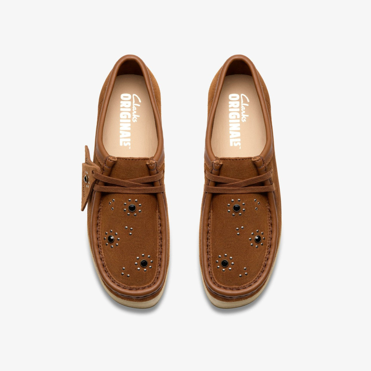Women Wallacraft Bee Brown/Orange Suede