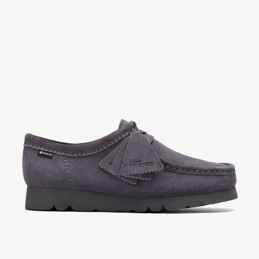 Women Wallabee GORE-TEX Purple Grey Suede