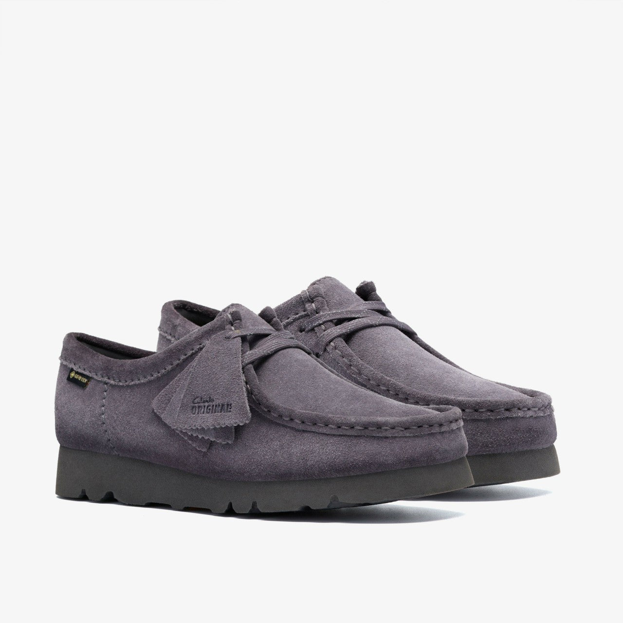 Women Wallabee GORE-TEX Purple Grey Suede