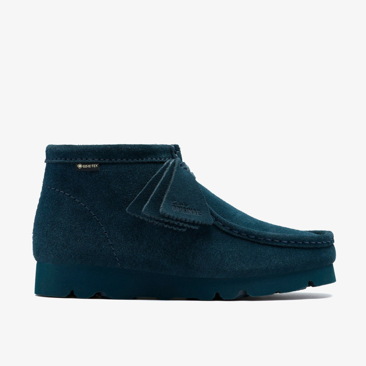 Women Wallabee Boot GORE-TEX Dark Teal Suede