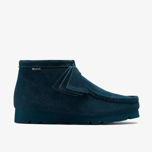 Women Wallabee Boot GORE-TEX Dark Teal Suede