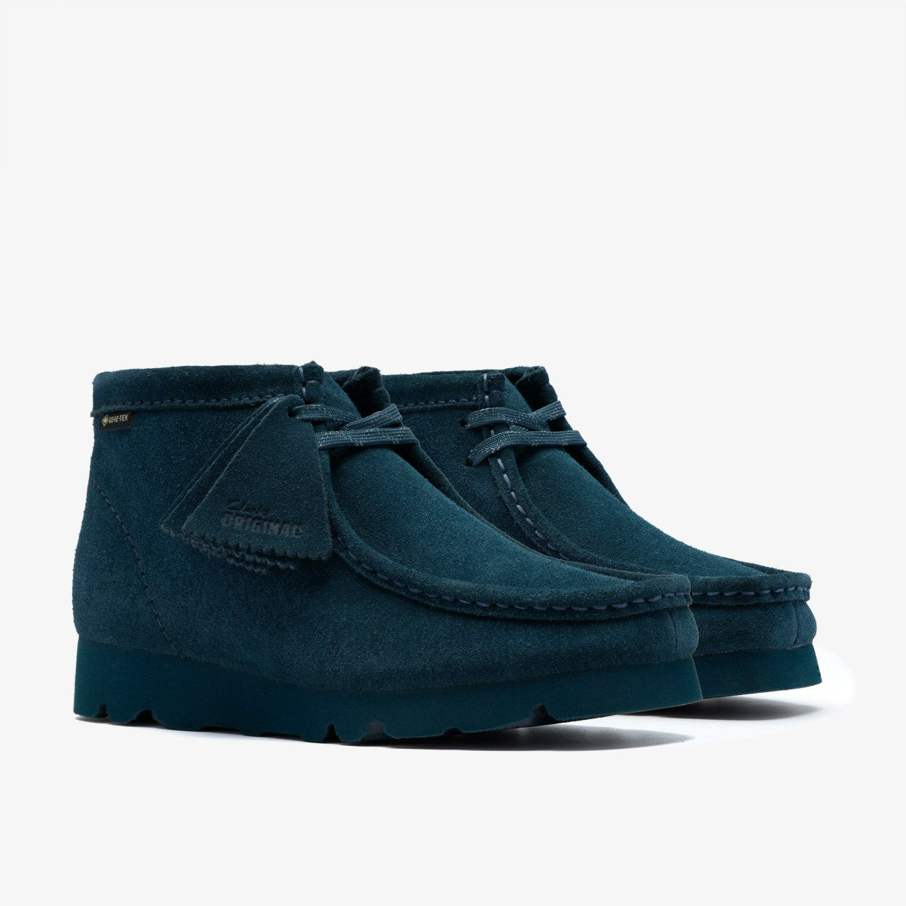 Women Wallabee Boot GORE-TEX Dark Teal Suede