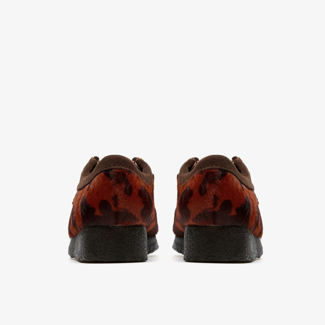 Women Wallabee Brown Cow Print