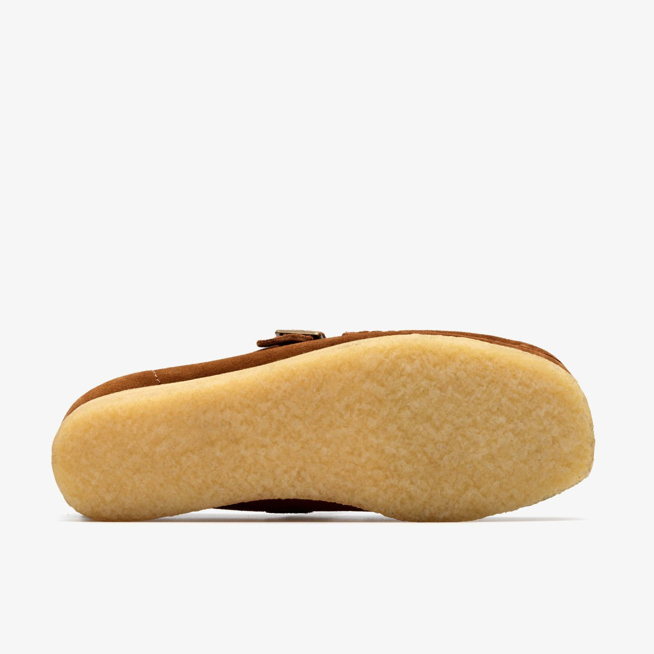 Women Wallabee T Bar Brown/Orange Suede