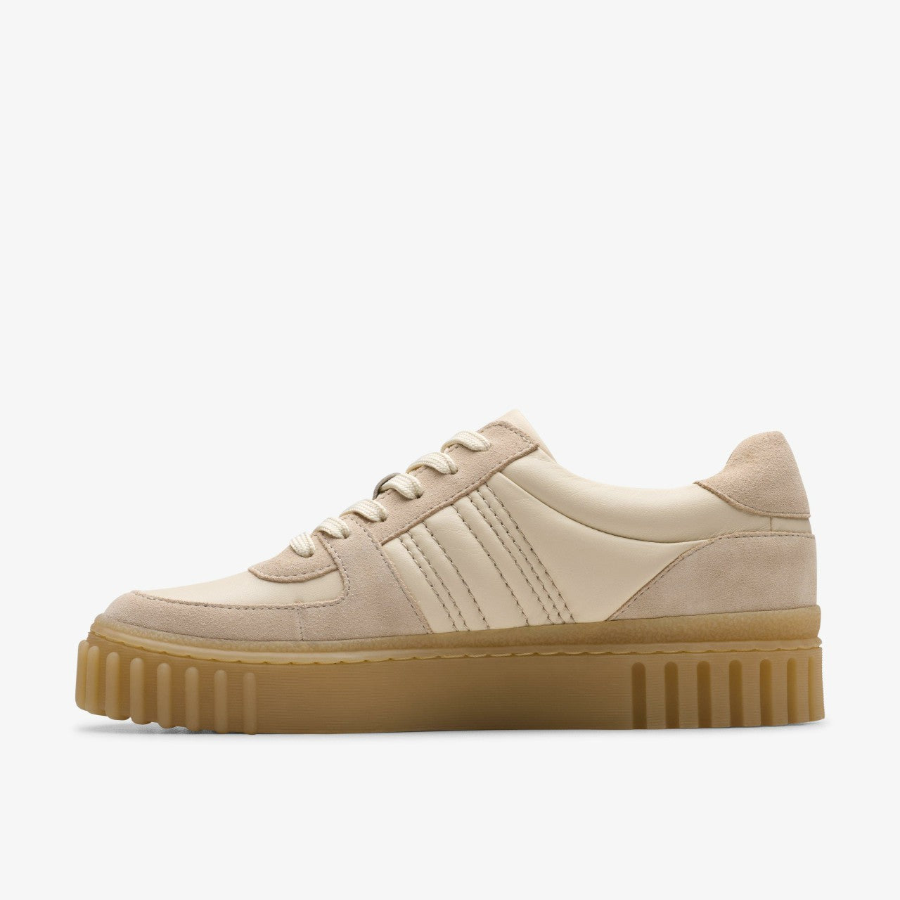 Women Mayhill Lace Sand Combination Leather