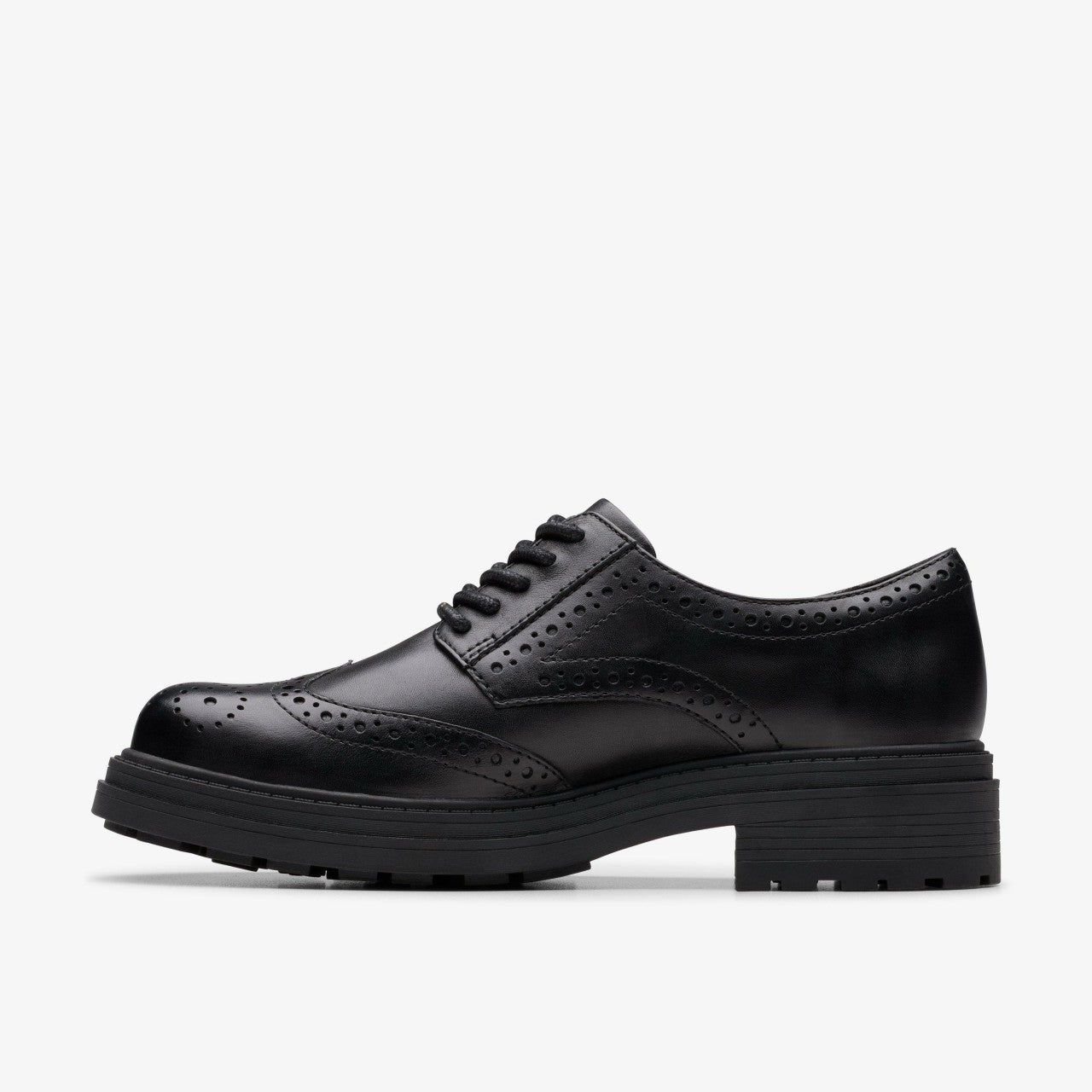 Women Orinoco3 Derby Black Leather