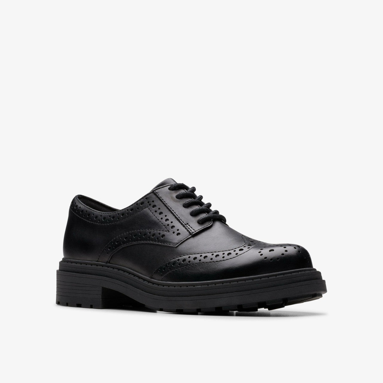 Women Orinoco3 Derby Black Leather