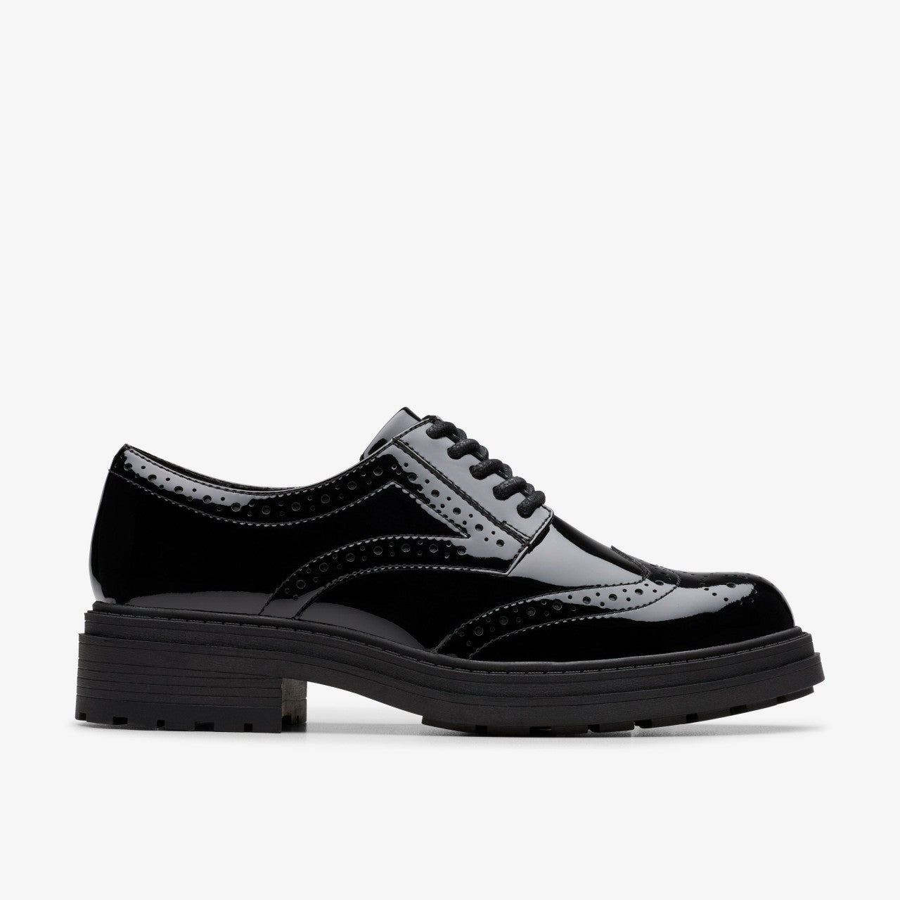 Women Orinoco3 Derby Black Patent