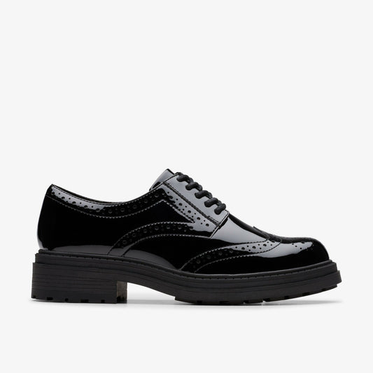 Women Orinoco3 Derby Black Patent