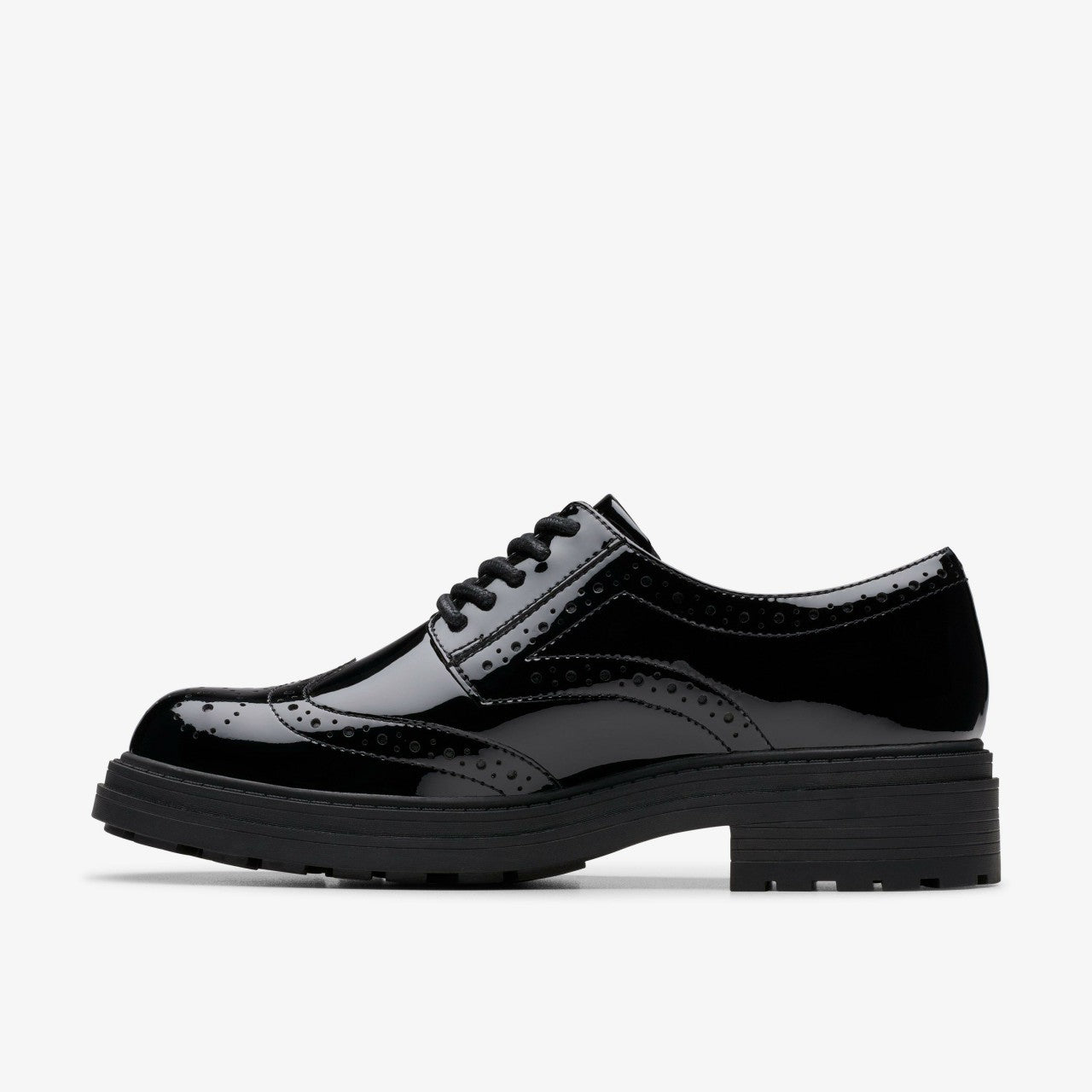 Women Orinoco3 Derby Black Patent