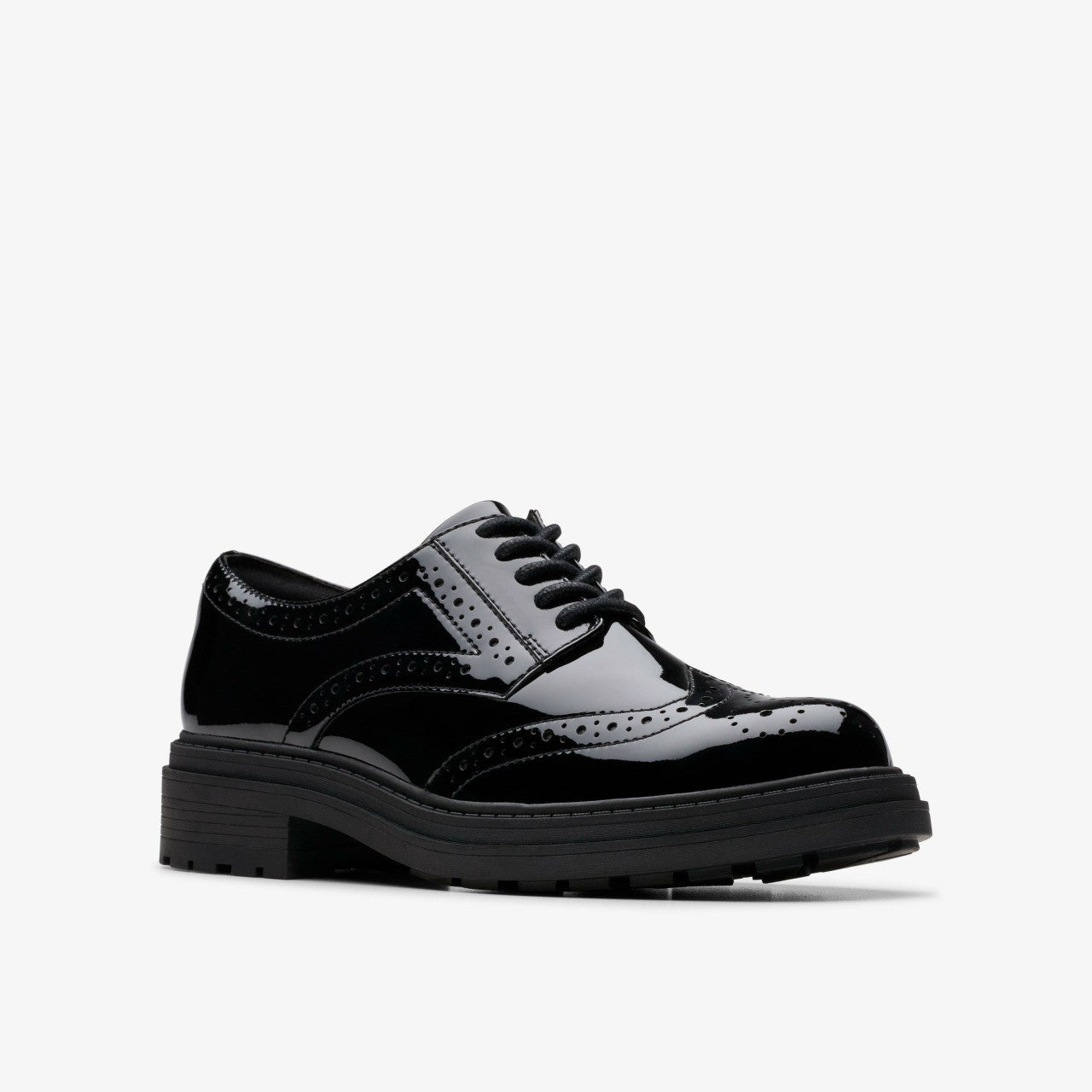 Women Orinoco3 Derby Black Patent