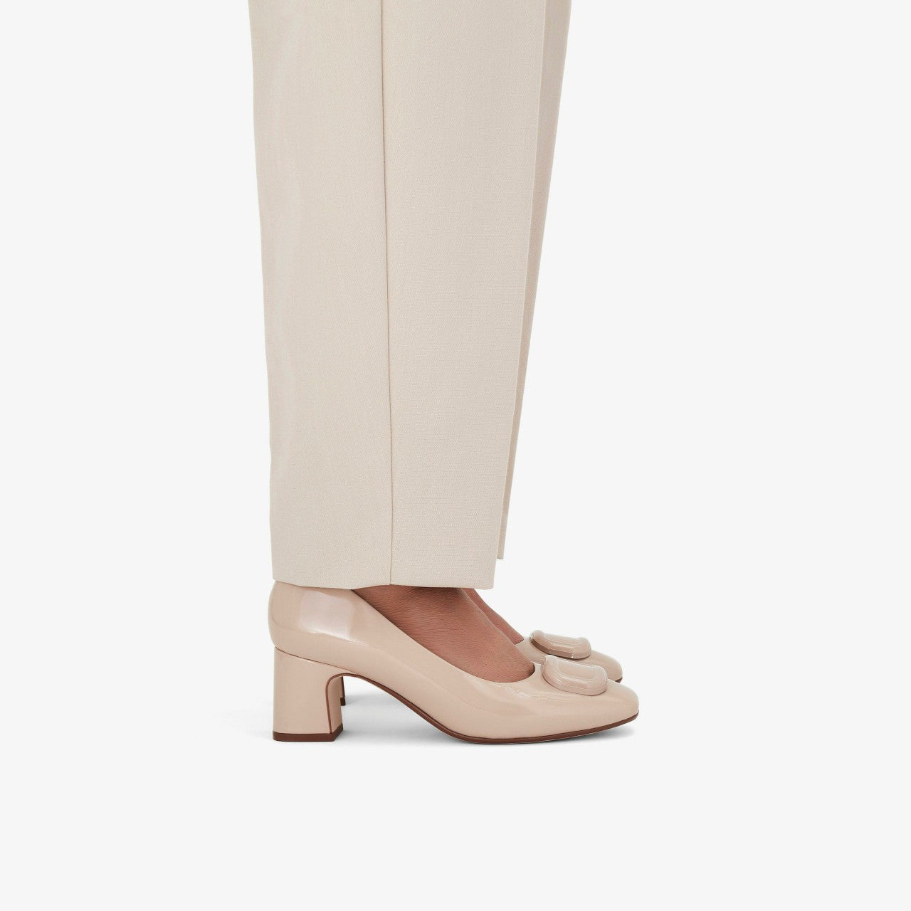 Women Fernie Trim Sand Patent