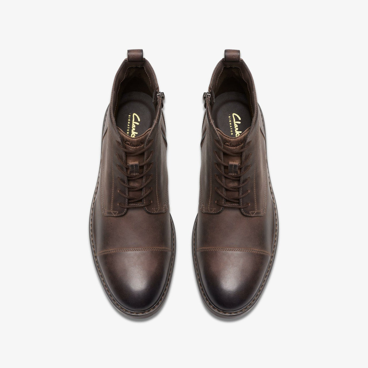 Men Aldwin Cap Brown Leather