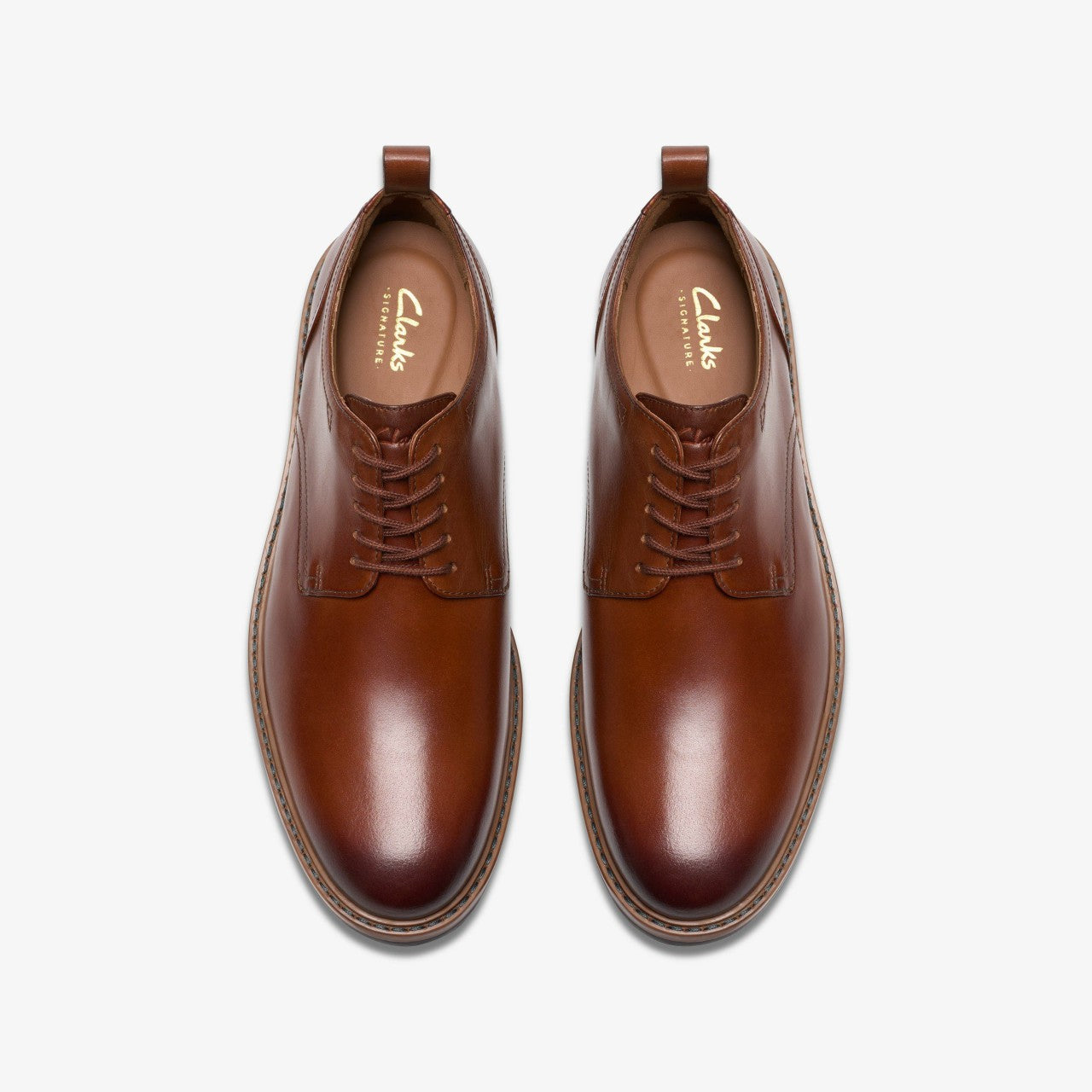 Men Aldwin Lace Tan Leather