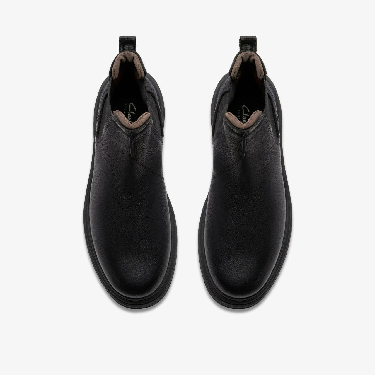 Men Badbury Easy Black Leather