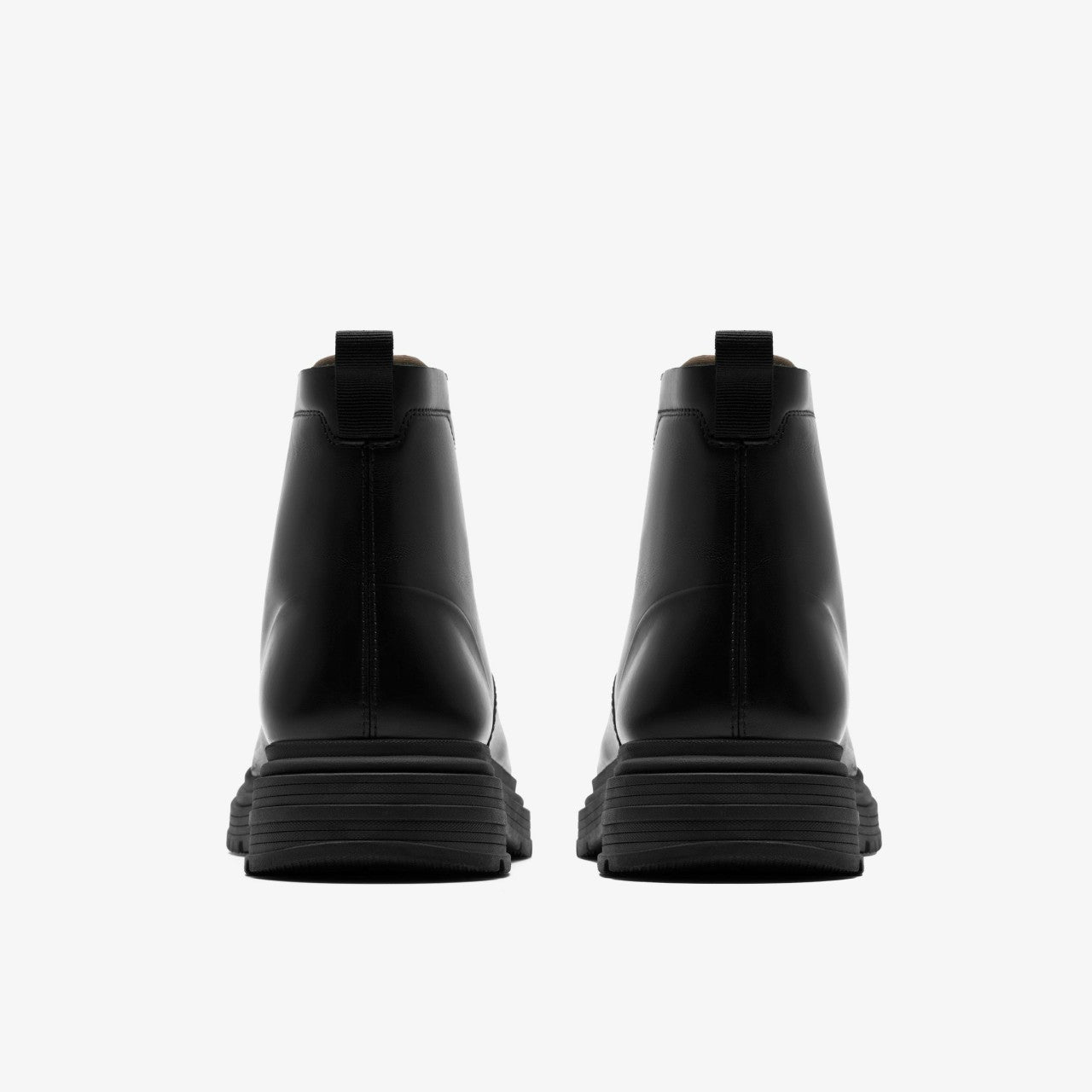 Men Badbury Hi Waterproof Black Warmlined Leather