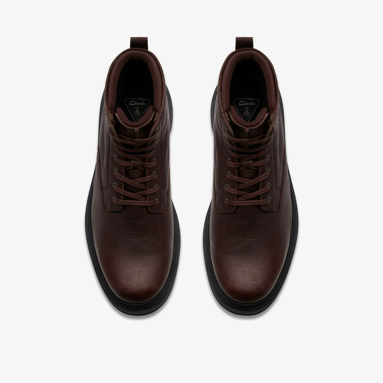 Men Badbury Hi Waterproof Brown Warmlined Leather