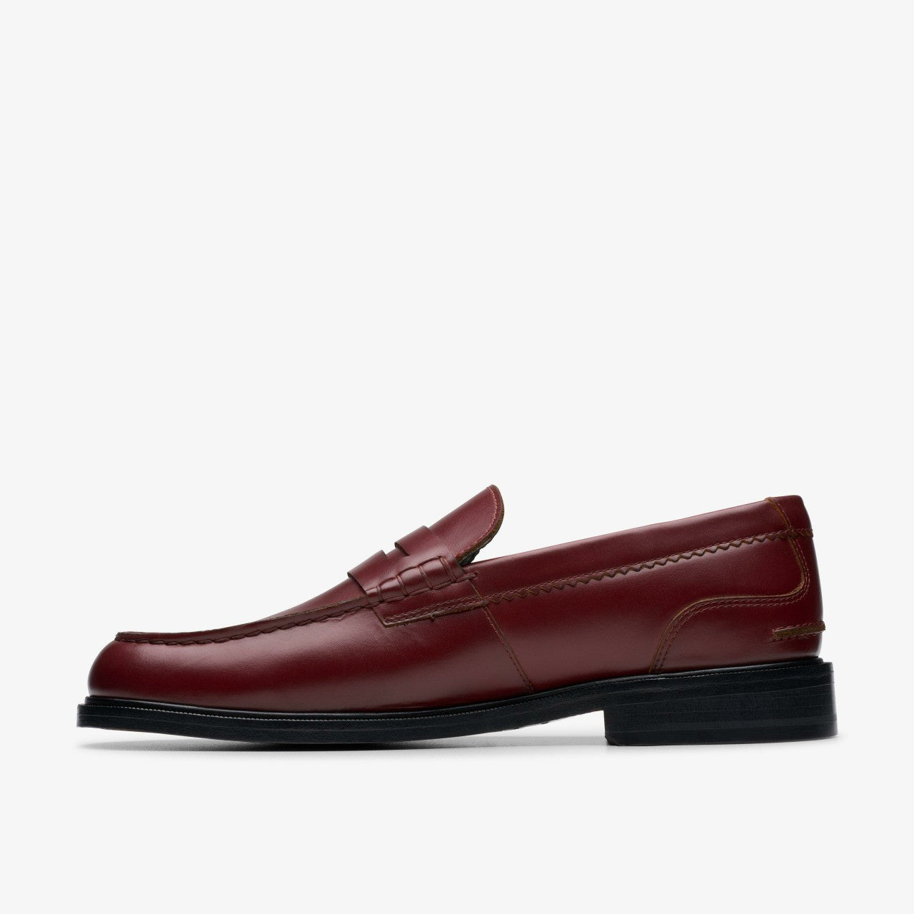 Men Craft James Lo Loafer Wine Leather
